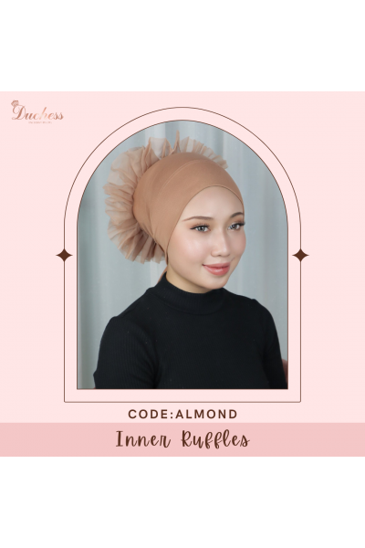 Inner Ruffles Kepok-Kepok - Almond Inner Ruffles Kepok-Kepok - Almond